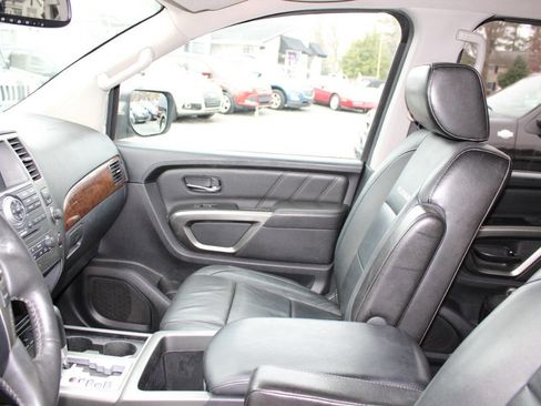 Used 2015 Nissan Armada Platinum w/ 2nd Row Captain Seat Package image 14