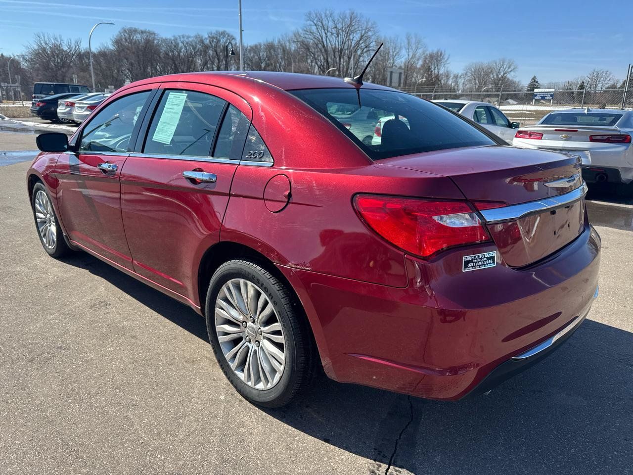 Used 2013 Chrysler 200 Limited w/ Sun/Sound Group FWD image 7