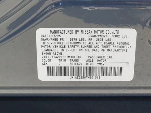 New 2026 Nissan Leaf Platinum+ w/ Cargo Package (Platinum+) FWD image 12