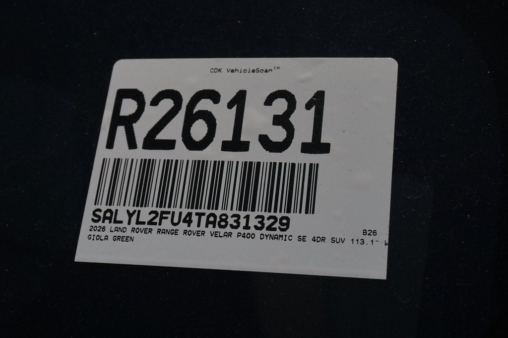 Used 2026 Land Rover Range Rover Velar Dynamic SE AWD/4WD image 31