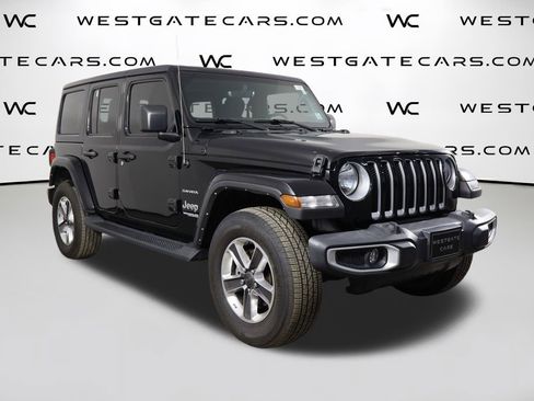 Used 2021 Jeep Wrangler Unlimited Sahara image 41