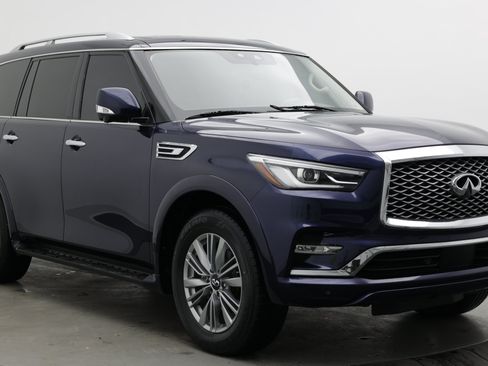 Used 2021 INFINITI QX80 Luxe RWD image 3