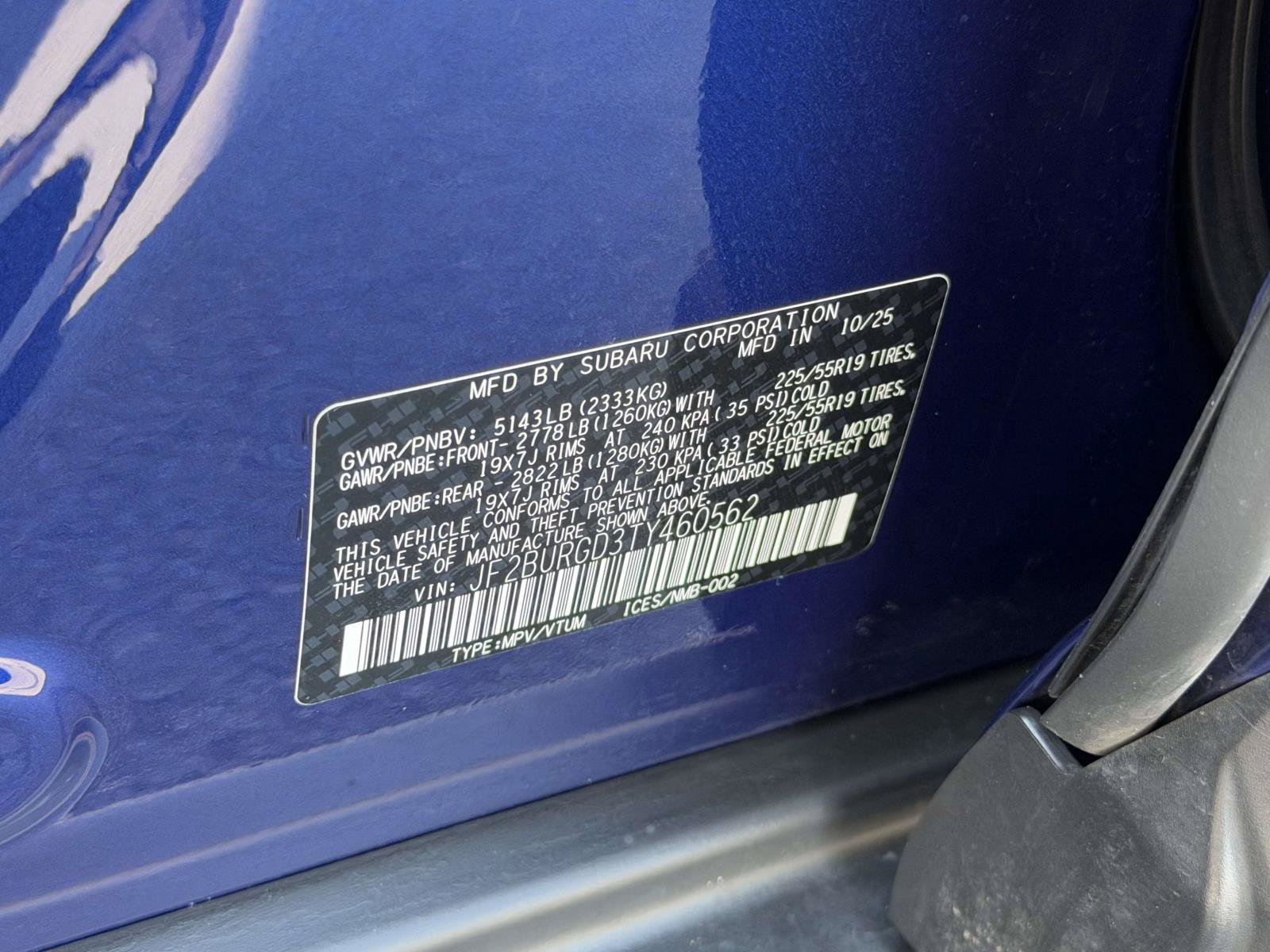 Used 2026 Subaru Outback Limited XT AWD/4WD image 21