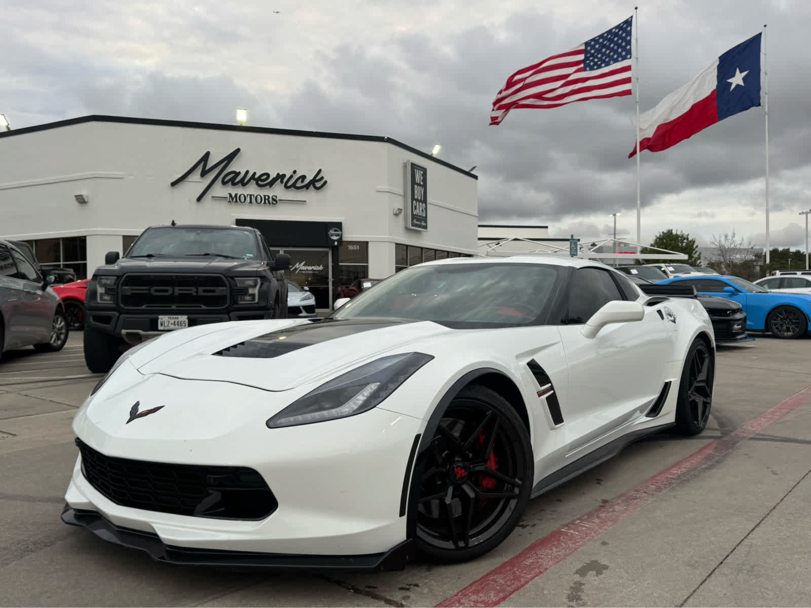 Used 2019 Chevrolet Corvette Grand Sport RWD image 1