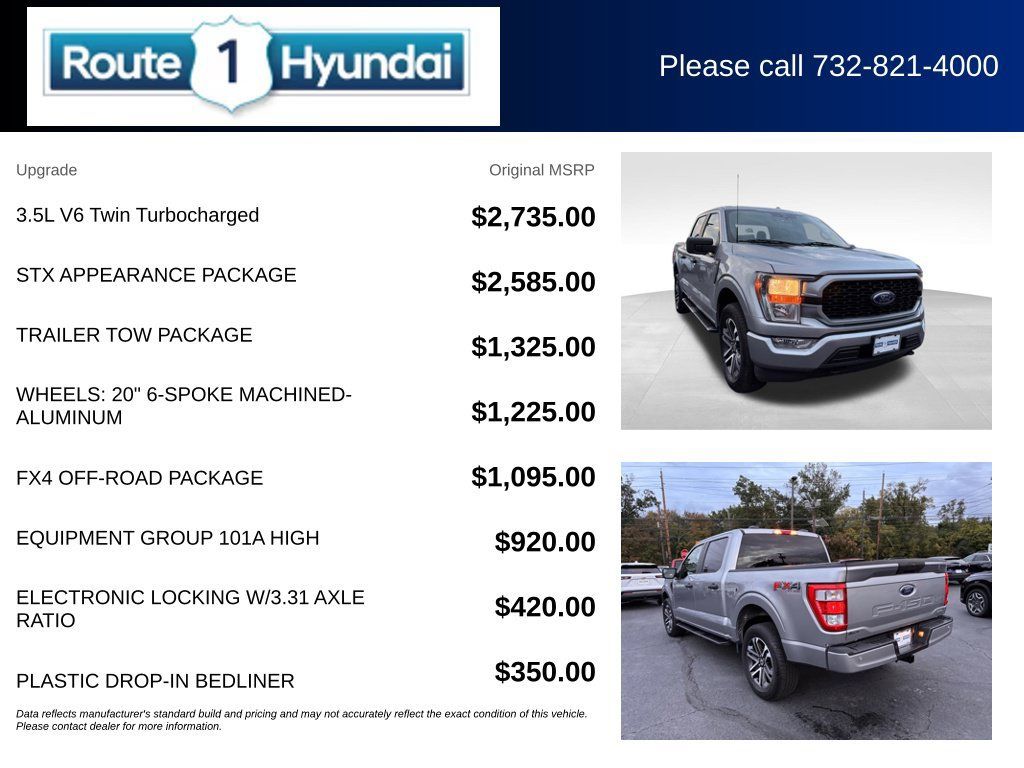 Used 2022 Ford F150 XL w/ STX Appearance Package AWD/4WD image 27