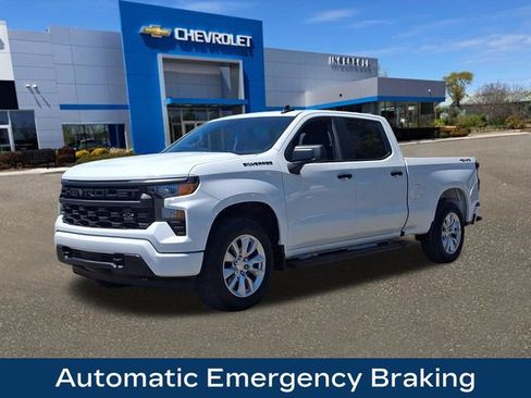 Used 2024 Chevrolet Silverado 1500 Custom w/ LPO, Dark Essentials Package AWD/4WD image 34