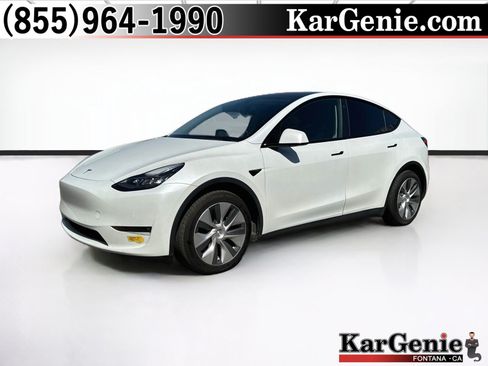Used 2021 Tesla Model Y Long Range AWD/4WD image 1