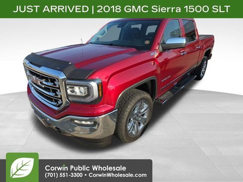 Used 2018 GMC Sierra 1500 SLT AWD/4WD image 1
