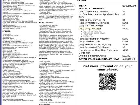 Used 2020 Nissan Murano SL w/ Cargo Package image 3