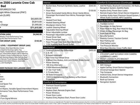 Used 2024 RAM 2500 Laramie w/ Night Edition AWD/4WD image 16