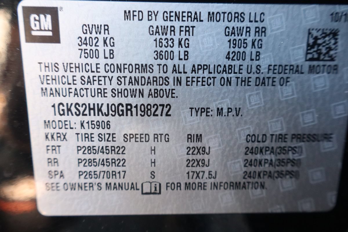 Used 2016 GMC Yukon XL Denali w/ Open Road Package AWD/4WD image 48