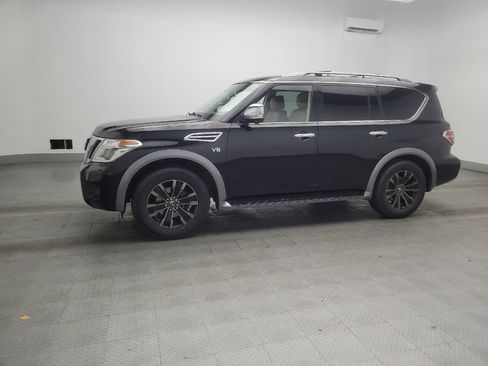 Used 2018 Nissan Armada Platinum w/ Interior Lighting Package RWD image 2