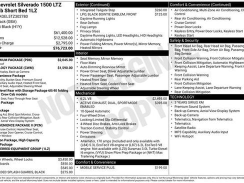 New 2026 Chevrolet Silverado 1500 LTZ w/ LTZ Premium Package AWD/4WD image 26
