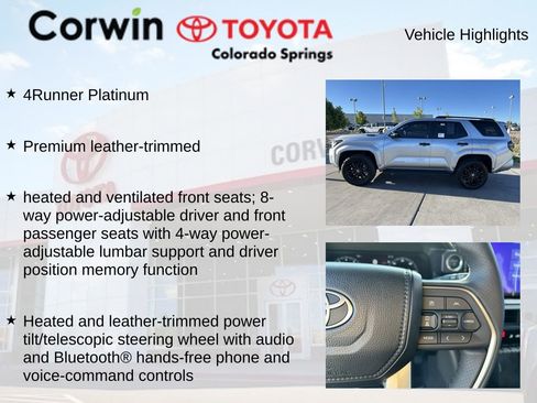 Used 2026 Toyota 4Runner Platinum AWD/4WD image 15