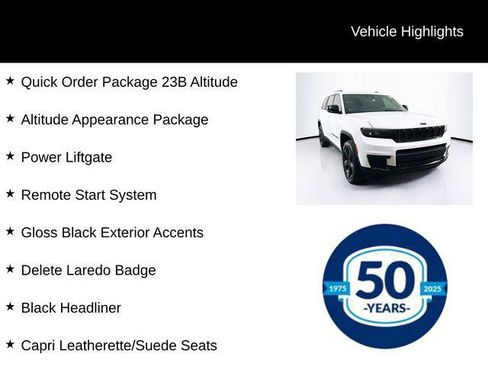 Certified 2023 Jeep Grand Cherokee L Laredo AWD/4WD image 7
