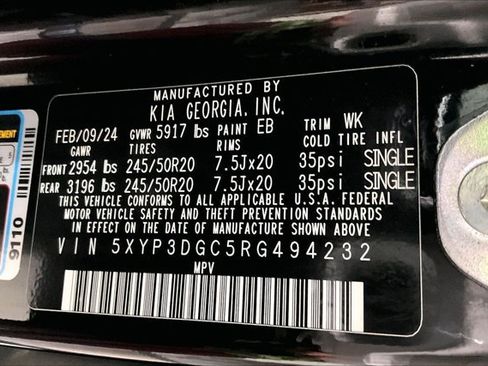 Used 2024 Kia Telluride EX w/ EX Captain's Chair Package AWD/4WD image 44