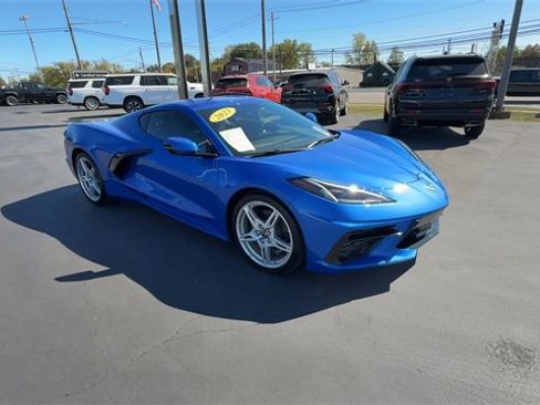 Certified 2023 Chevrolet Corvette Stingray Coupe w/ Chrome Exterior Badge Package image 2