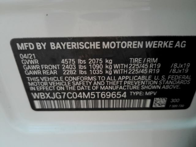 Used 2021 BMW X1 sDrive28i w/ Convenience Package FWD image 58