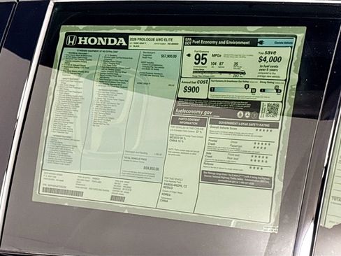 New 2026 Honda Prologue Elite image 25