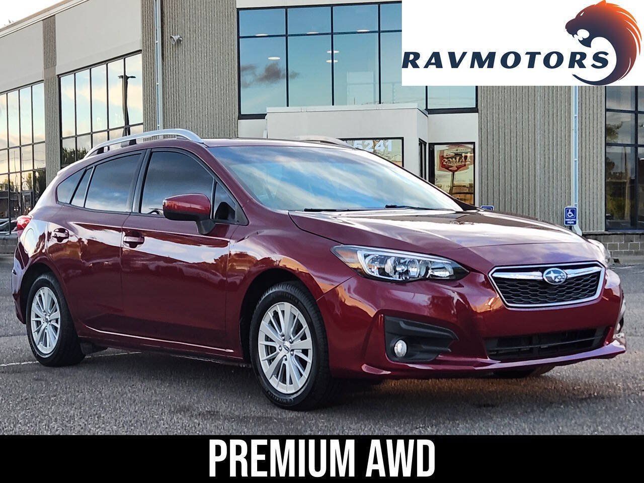 Used 2017 Subaru Impreza 2.0i Premium w/ BSD & Rcta/SRF/Eyesight AWD/4WD image 1