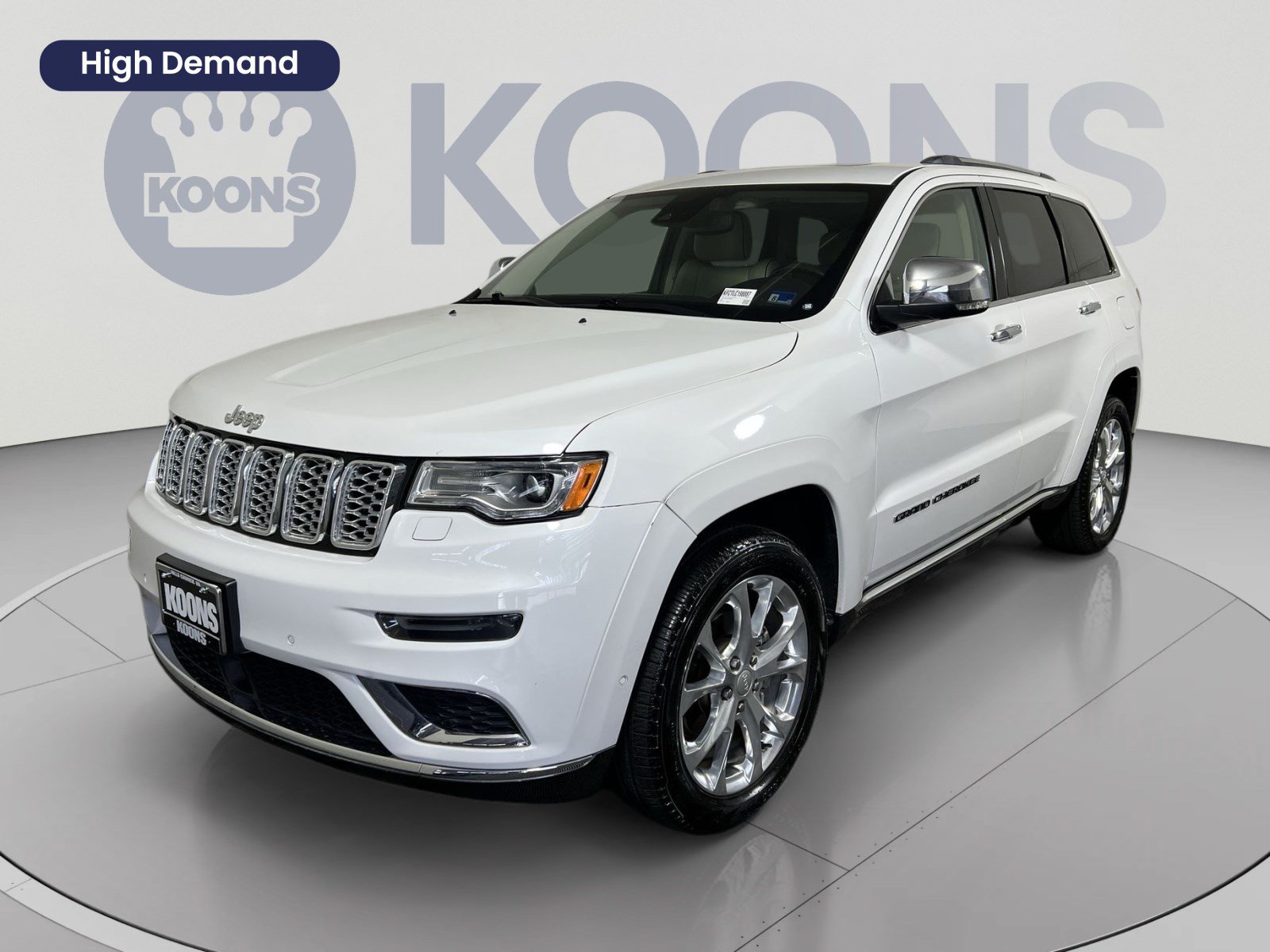 Used 2020 Jeep Grand Cherokee Summit AWD/4WD image 1