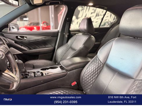 Used 2018 INFINITI Q50 Red Sport 400 w/ Proactive Package AWD/4WD image 14