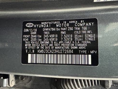 Used 2017 Hyundai Tucson Sport w/ Cargo Package image 11