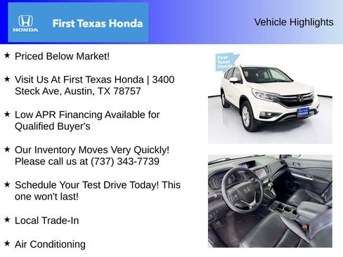 Used 2016 Honda CR-V EX-L image 5
