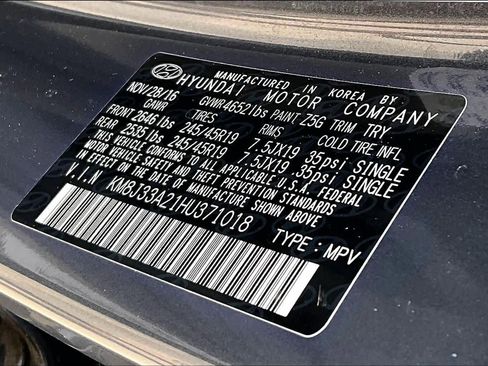 Used 2017 Hyundai Tucson Limited w/ Limited Ultimate Package 03 FWD image 35