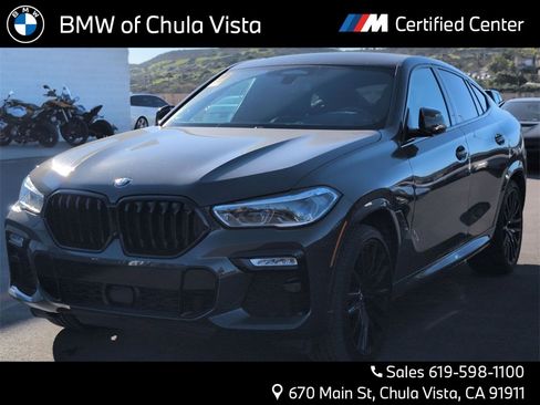 Certified 2021 BMW X6 M50i w/ Executive Package image 1
