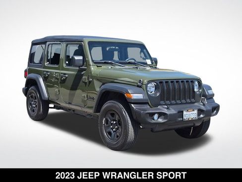 Used 2023 Jeep Wrangler Unlimited Sport AWD/4WD image 2