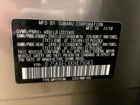 Used 2019 Subaru Forester Premium w/ All-Weather Package image 34