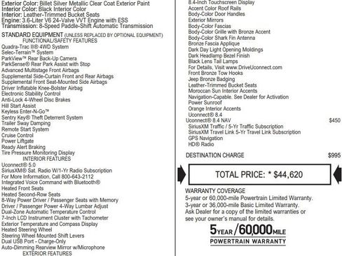 Used 2016 Jeep Grand Cherokee Limited 75th Anniversary image 7