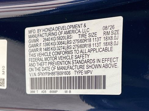 New 2026 Honda Passport TrailSport Elite image 31