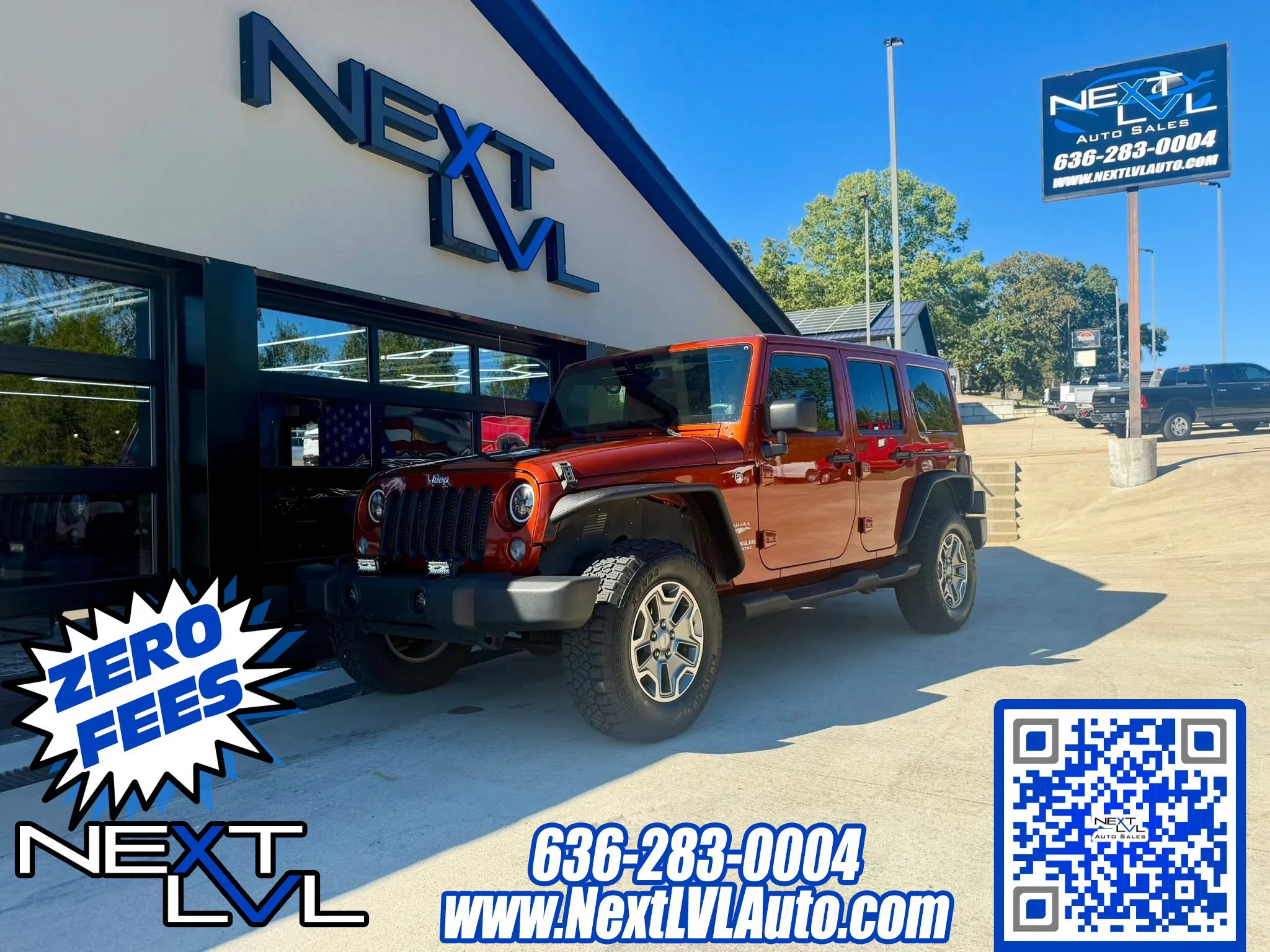 Used 2014 Jeep Wrangler Unlimited Sahara w/ Connectivity Group AWD/4WD image 1