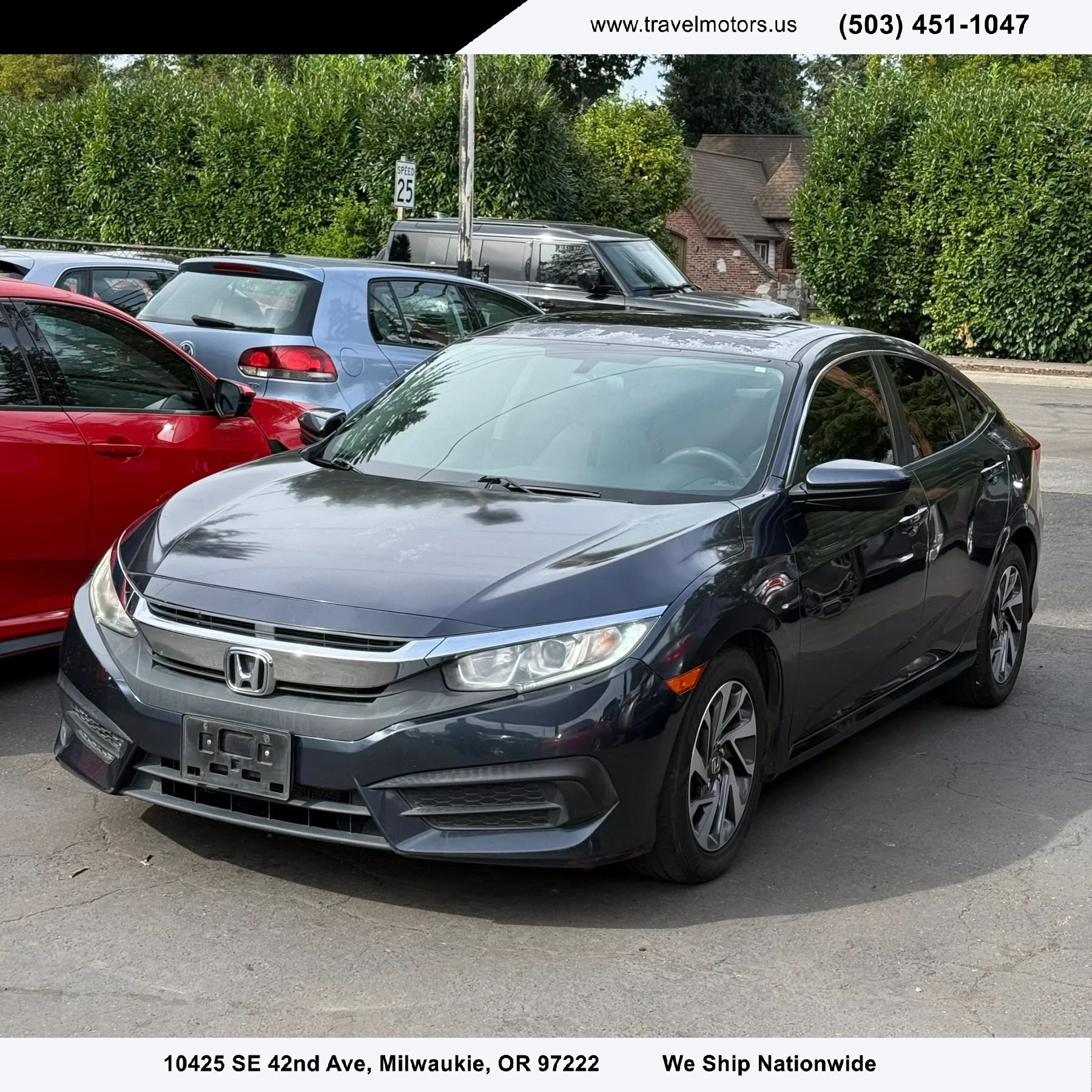 Used 2017 Honda Civic EX image 3