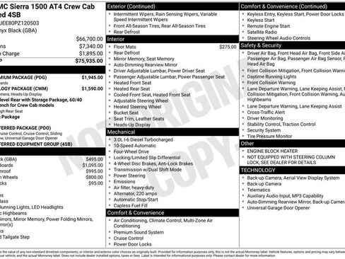 Used 2023 GMC Sierra 1500 AT4 w/ AT4 Premium Package AWD/4WD image 12