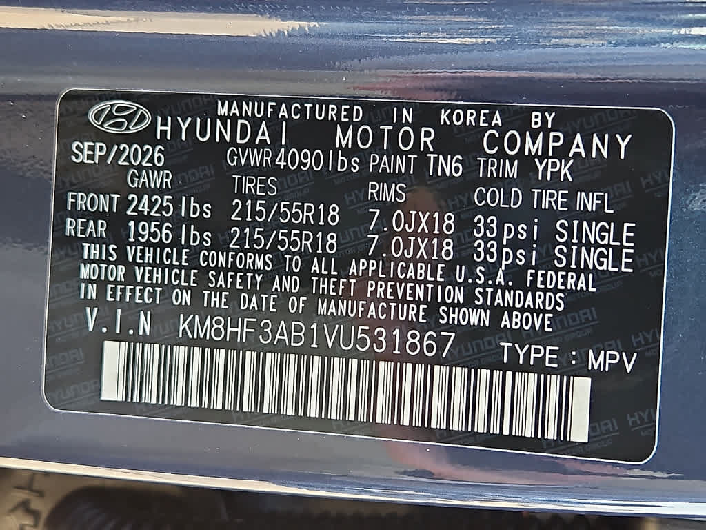 New 2027 Hyundai Kona SEL Sport FWD image 23