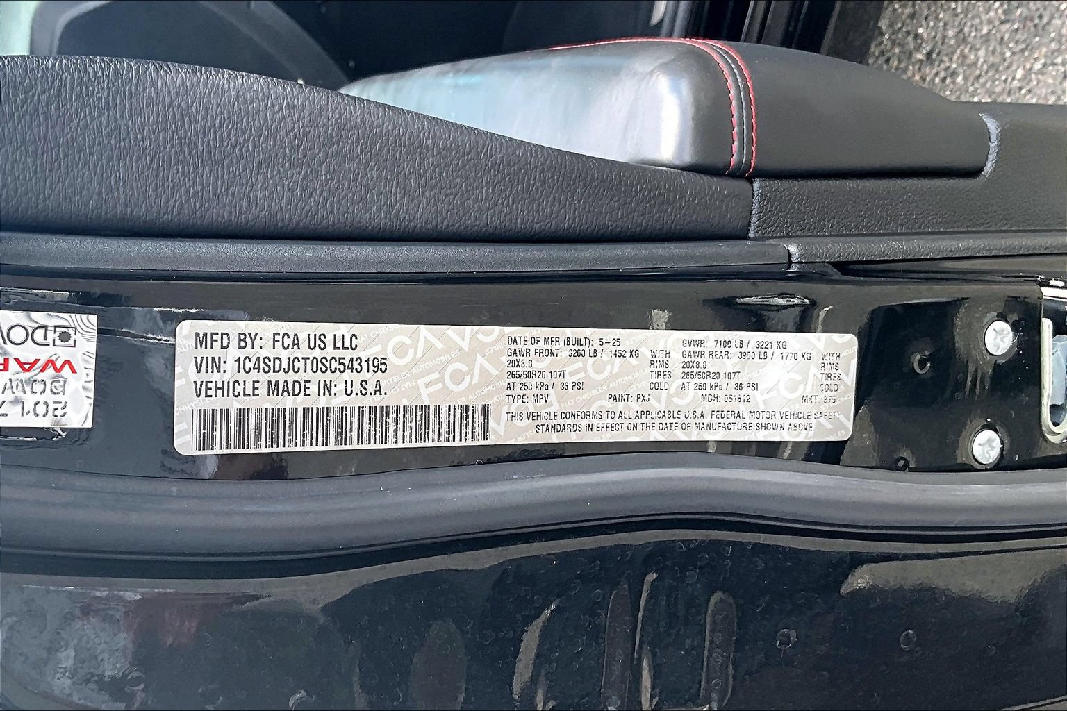 Used 2025 Dodge Durango R/T AWD/4WD image 33