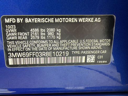 Used 2024 BMW 330i Sedan w/ M Sport Package RWD image 27