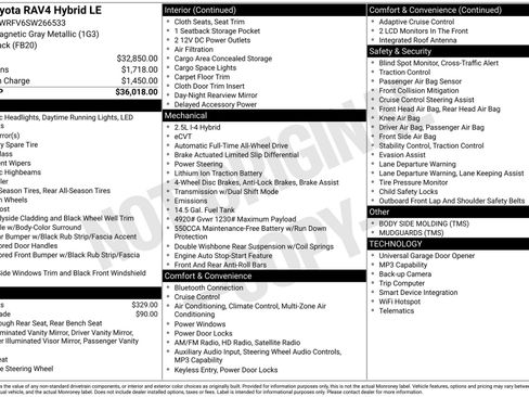 Used 2025 Toyota RAV4 LE image 36