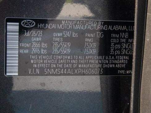 Used 2023 Hyundai Santa Fe Limited FWD image 34