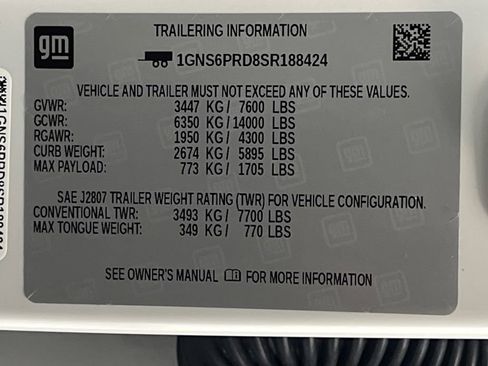 Used 2025 Chevrolet Tahoe Z71 image 75