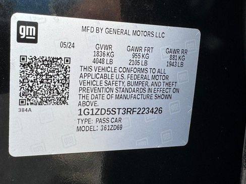Used 2024 Chevrolet Malibu LT FWD image 24