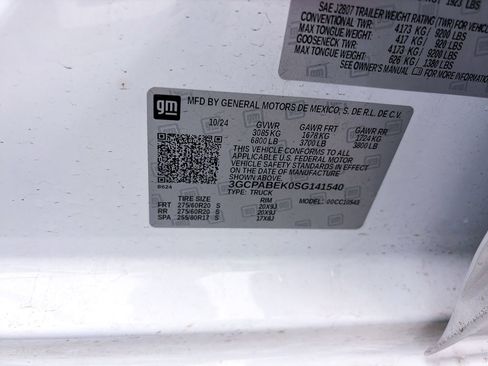 Used 2025 Chevrolet Silverado 1500 Custom w/ LPO, Dark Essentials Package image 34