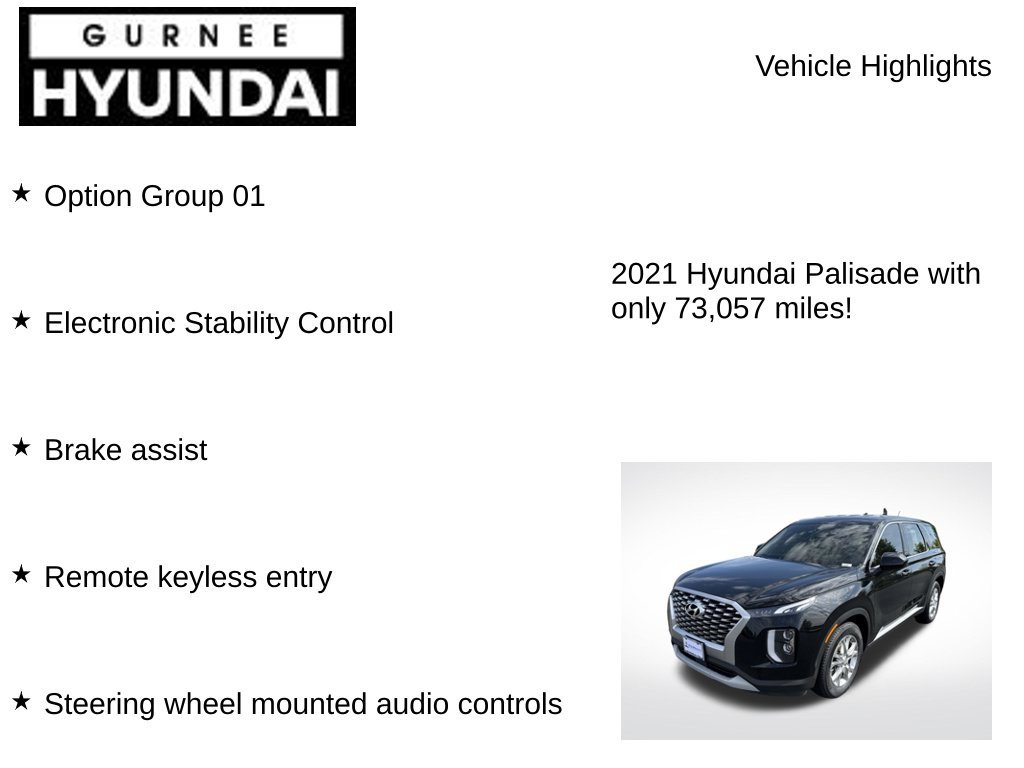 Used 2021 Hyundai Palisade SE AWD/4WD image 7