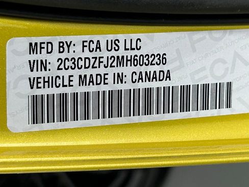 Used 2021 Dodge Challenger R/T Scat Pack w/ T/A Package RWD image 34