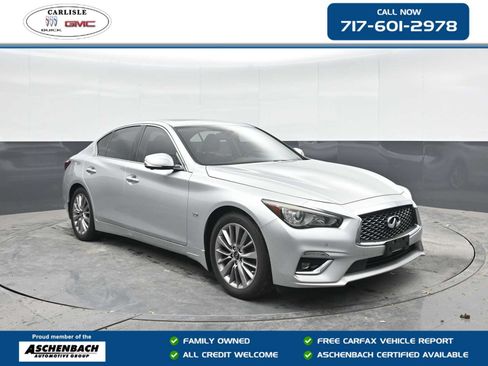 Used 2020 INFINITI Q50 Luxe w/ Essential Package (3.0T Luxe) AWD/4WD image 1