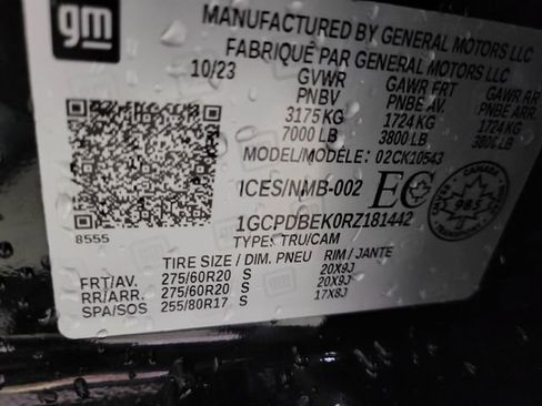 Used 2024 Chevrolet Silverado 1500 Custom w/ LPO, Dark Essentials Package image 44