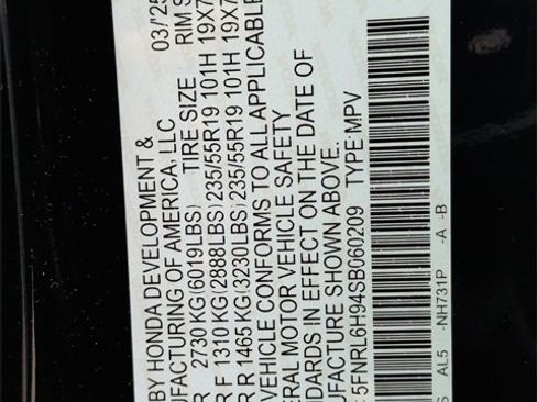 Used 2025 Honda Odyssey Elite image 30